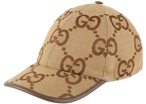 jumbo gg canvas baseball hat